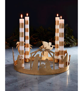 Gold Advent Wreath