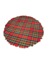 Royal Tartan Enameled Pedestal
