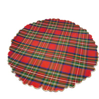 Royal Tartan Enameled Pedestal