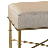 Gold Cane Stool
