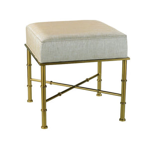 Gold Cane Stool