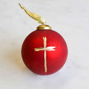 Cruix Glass Ball Ornament