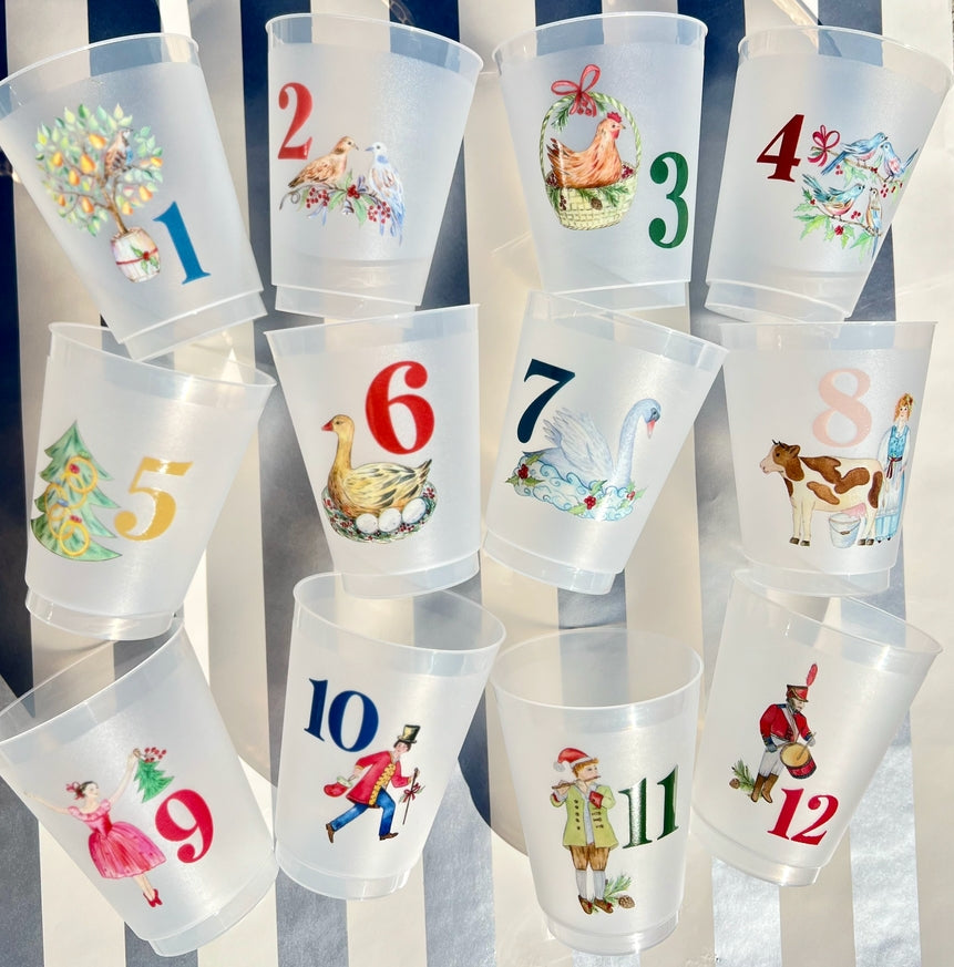 Yule Fuel Foam Cups  The Monogram Merchant