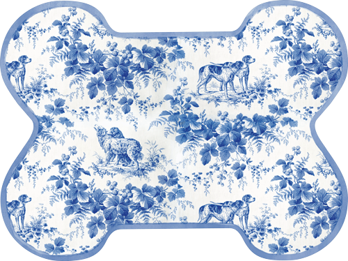 Dog Bone Toile Placemat