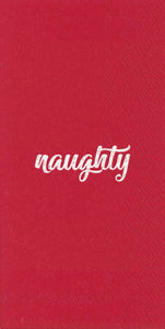 Naughty & Nice Guest Towels