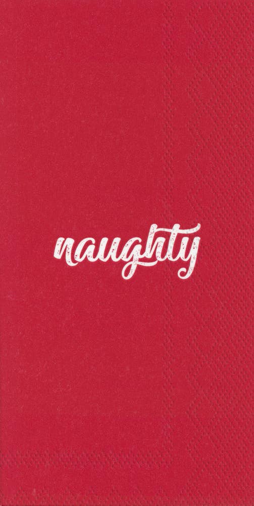 Naughty & Nice Guest Towels