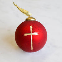 Cruix Glass Ball Ornament
