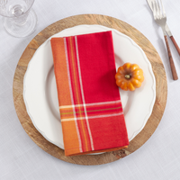 Pumpkin Jacquard Napkins/Set of 4