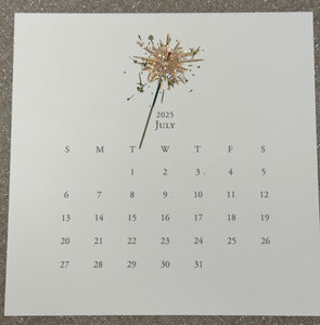 Karen Adams 2025 Desk Calendar Refill