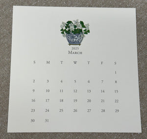 Karen Adams 2025 Desk Calendar Refill