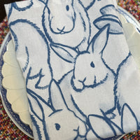 Blue Bunny Napkins