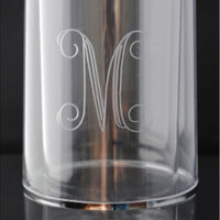 Monogrammed Acrylic Wine Cooler