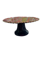 Royal Tartan Enameled Pedestal
