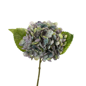 Blue Faux Hydrangea Picks