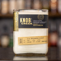 Whiskey Ambitions Bourbon Bottle Candles
