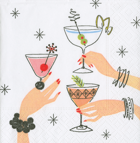 Apertivo Cocktail Napkin