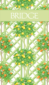 Citrus Topiary Bridge Pad