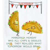 Margarita Monday & Taco Tuesday Flour Sack Towel