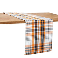 Halloween Plaid Table Linens
