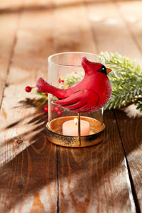 Cardinal Tealight Holder