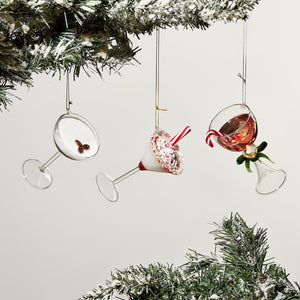 Christmas Cocktails Ornaments