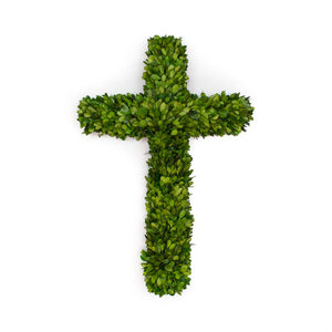 Preserved Boxwood Cross