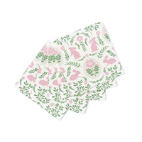 Spring Soiree Bunny Napkins
