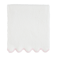 Scallop Chenille Baby Blanket
