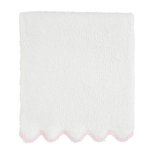 Scallop Chenille Baby Blanket