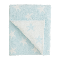 Star Chenille Baby Blanket
