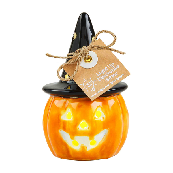 Pumpkin LED Light Up Sitter