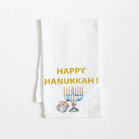 Hanukkah Tea Towel