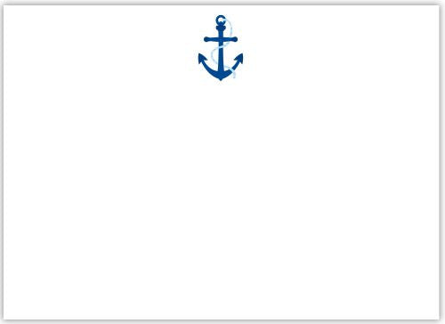 Anchor Flat Notecard