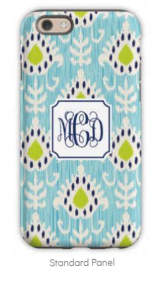 Mia Ikat Teal Phone Case