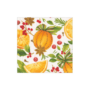 Orange Spice Cocktail Napkin