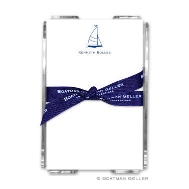 Classic Sailboat Notepad