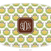 Pineapple Repeat Melamine Platter