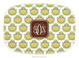 Pineapple Repeat Melamine Platter