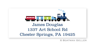 Choo Choo Address Label