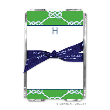 Nautical Knot Kelly Notepad