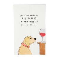 Dog Sentiment Kitchen Towel
