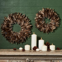 Feather Wreaths
