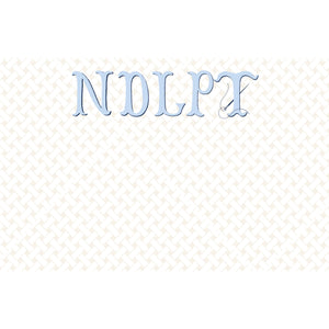 NDLPT (Needlepoint) Slab Notepad