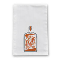 The Good Stuff Comes From Kentucky Tea Towel