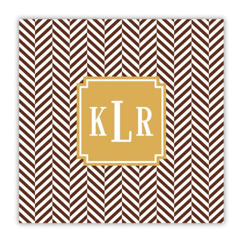 Herringbone Chocolate Coaster