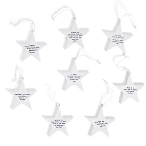 Star Sentiment Ornaments