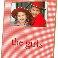 Red Gingham Picture Frame