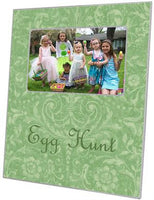 Easter Mint Damask Picture Frame
