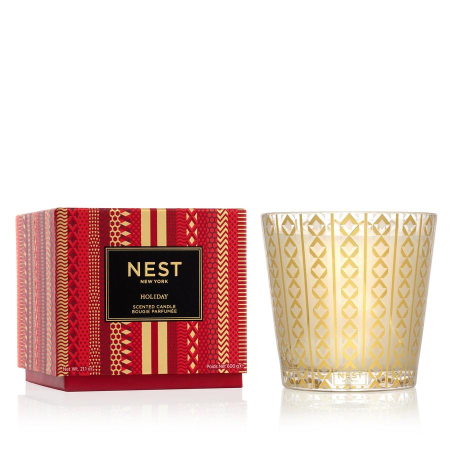 Nest 3 Wick Holiday Candle