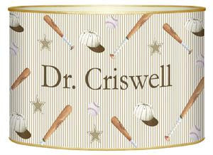 Tan Baseball Letter Box
